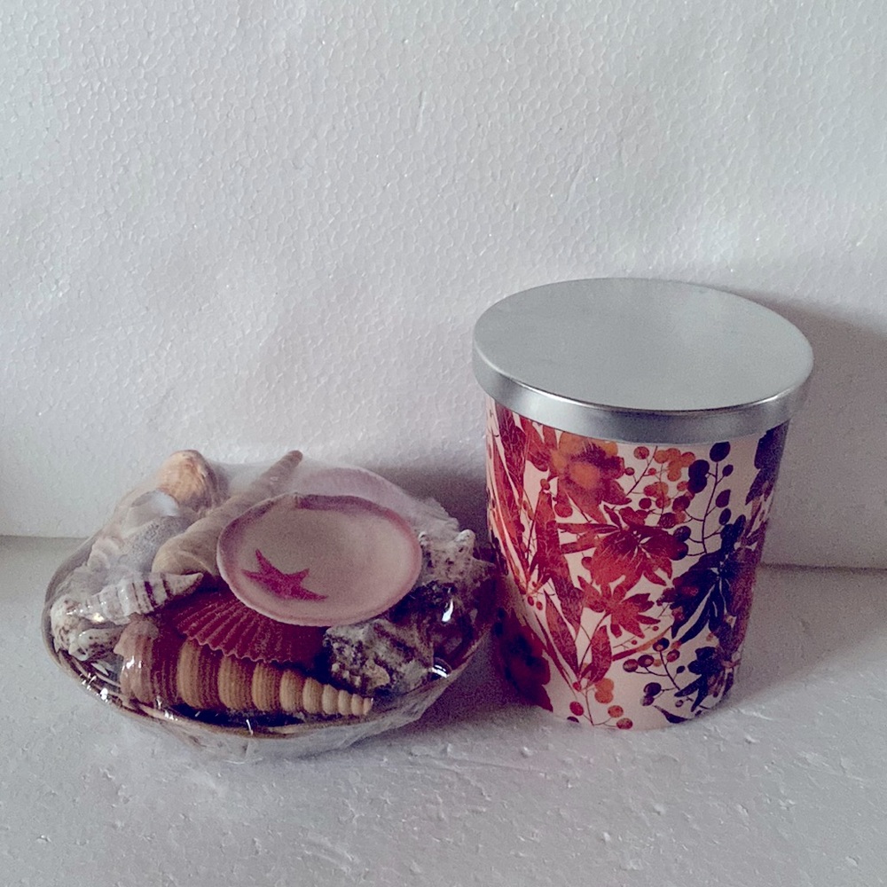 Craft decor 🐚🍂-scented candles 🕯🪔🌹🌟